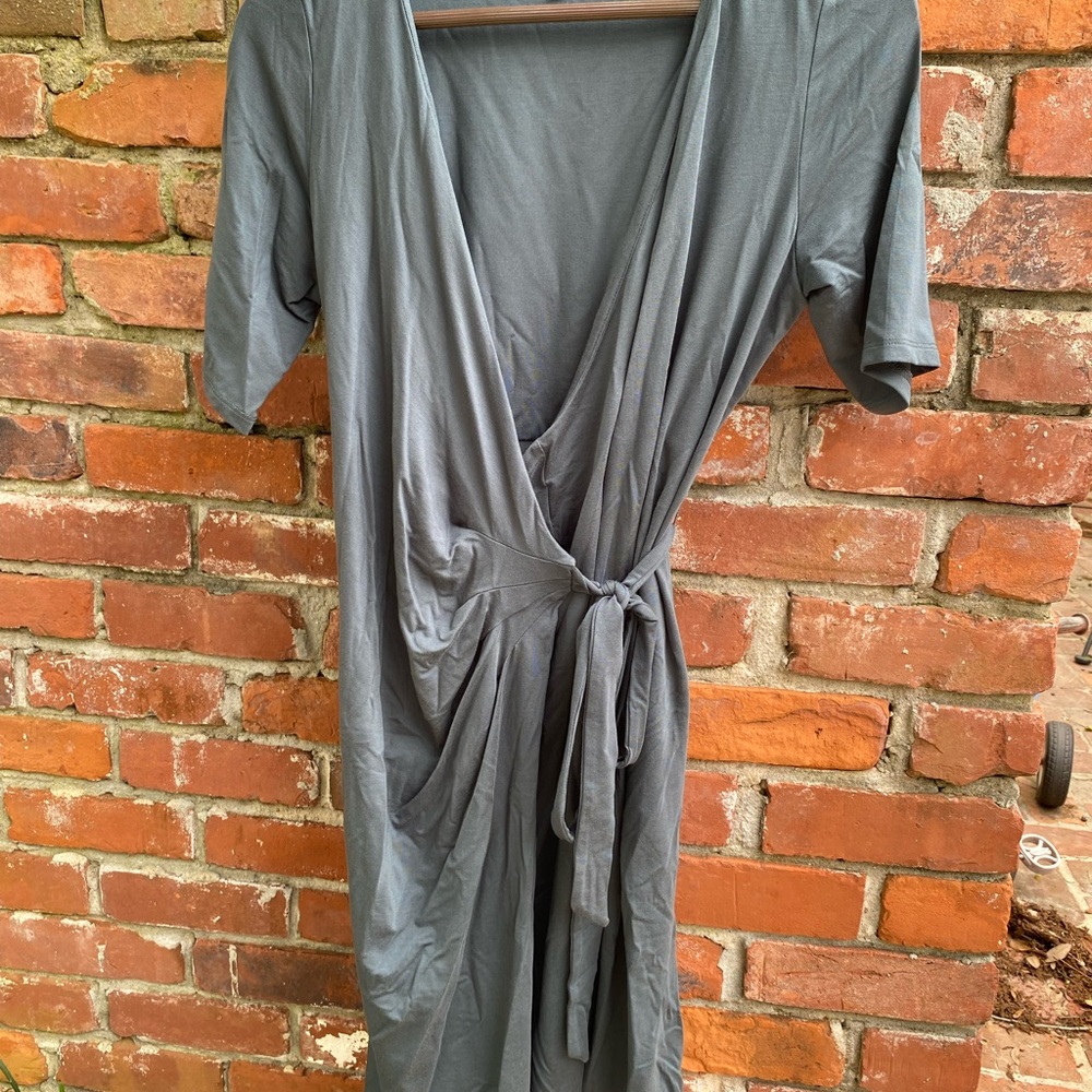 Quince S Maternity Wrap Dress
